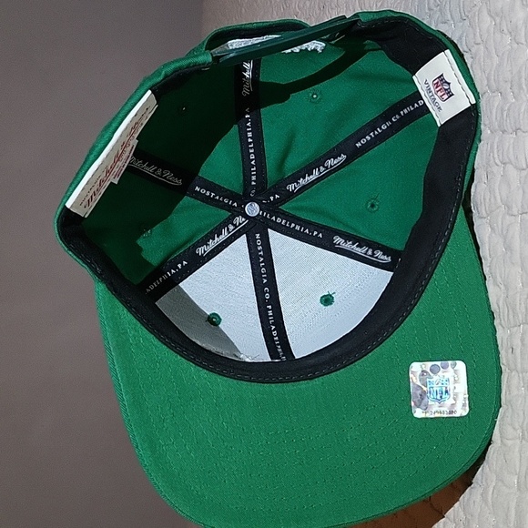 Mitchell & Ness New York Jets NFL Vintage Collection Green Gray Hat - Picture 5 of 9